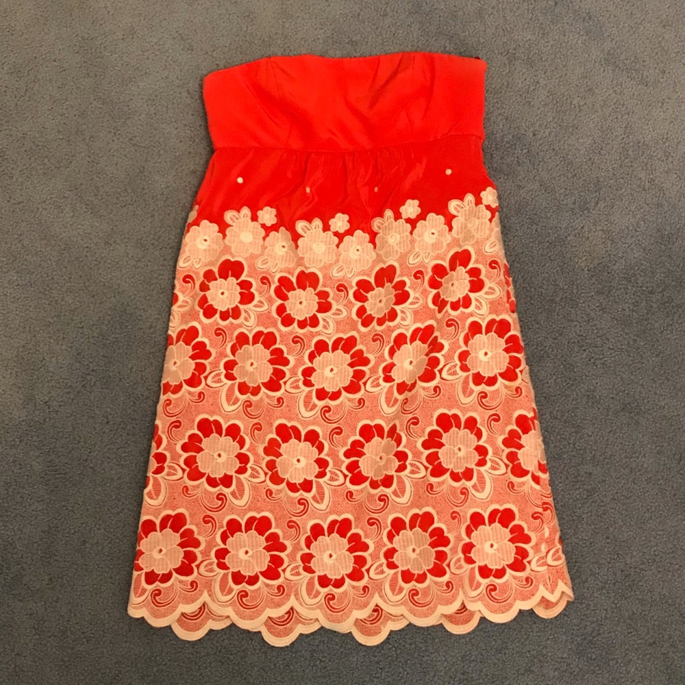 Strapless Tibi Dress size 0. Worn once.